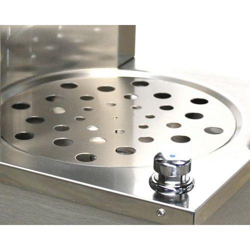 Illustration de : Grille inox pose-carafes pour fontaine à eau froide Mistral