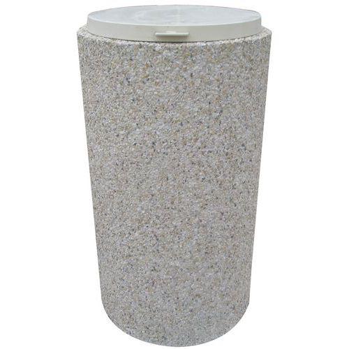 Illustration de : Poubelle Basic 82 L