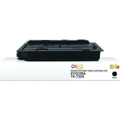Illustration de : Toner remanufacturé Kyocera TK7205 - Noir - OWA