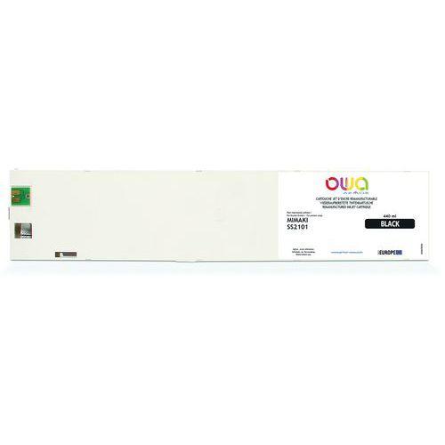 Illustration de : Cartouche d'encre large format remanufacturée Mimaki SS21 - OWA