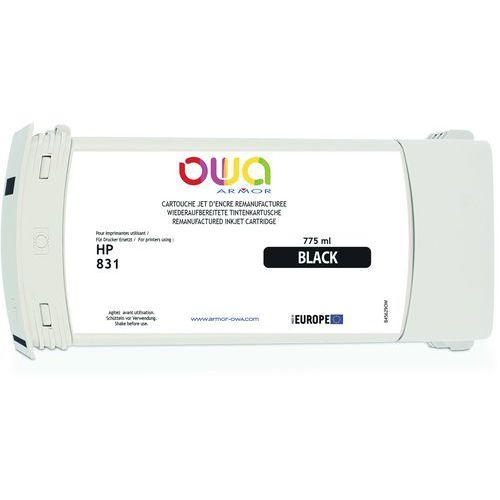 Illustration de : Cartouche d'encre remanufacturée large format HP 831 - OWA