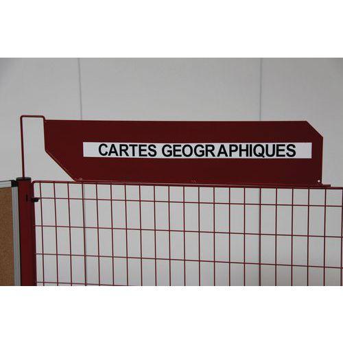 Illustration de : Drapeau signalétique pour matériel d'exposition Harmony Ulmann