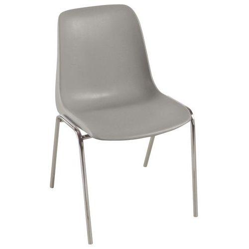 Illustration de : Lot 5 chaises coque Panama non accrochable