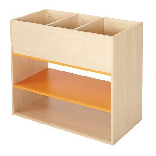 Illustration de : Caisson bacs albums haut Confetti