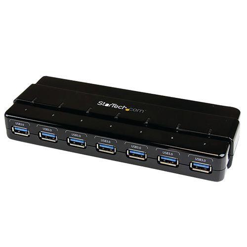 Illustration de : Hub SuperSpeed USB 3.0  7 ports-Concentrateur USB 3.0 adaptateur alimentation