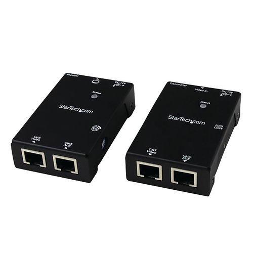 Illustration de : Transmetteur Prolongateur HDMI  Cat5/Cat6 Power over Cable-Extender HDMI RJ45
