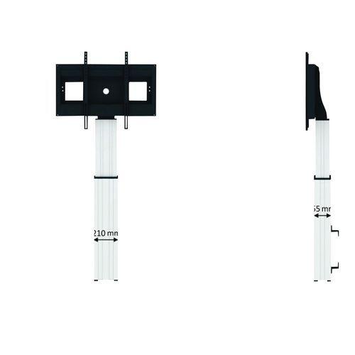 Illustration de : Support mural motorisé moniteur 42 à 100 Plasma-W2500 Neomounts By Newstar