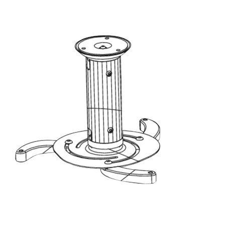 Illustration de : Support plafond pour Vidéoprojecteur universel Neomounts By Newstar