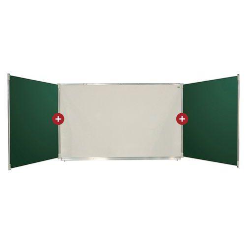 Illustration de : Tableau triptyque Classic à composer hauteur 1 m Vanerum