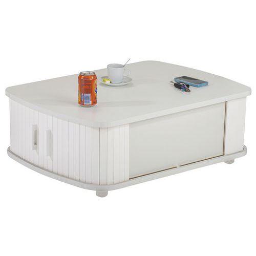 Illustration de : Table basse Blanc Simmob