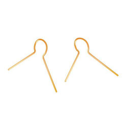 Illustration de : Attache laiton pour boules polystyrène