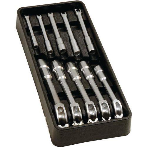 Illustration de : Module 10 clés à pipe taille 8 A 20_Mob