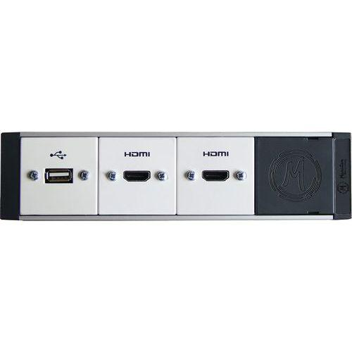 Illustration de : Kit déport spécial VPI : 2x HDMI + USB - Manutan Expert