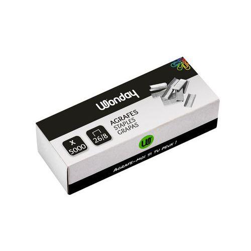 Illustration de : Boite de 5000 agrafes 26/8 - Wonday