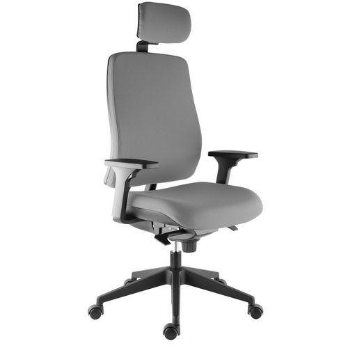 Illustration de : Fauteuil Harmonia acc.régl.+têtière - Manutan Expert