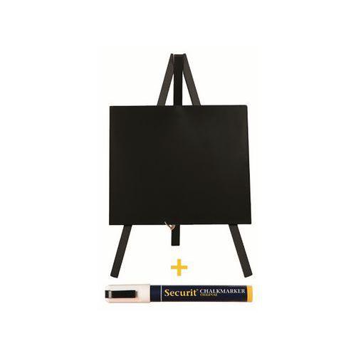 Illustration de : Mini ardoise+feutre en bois