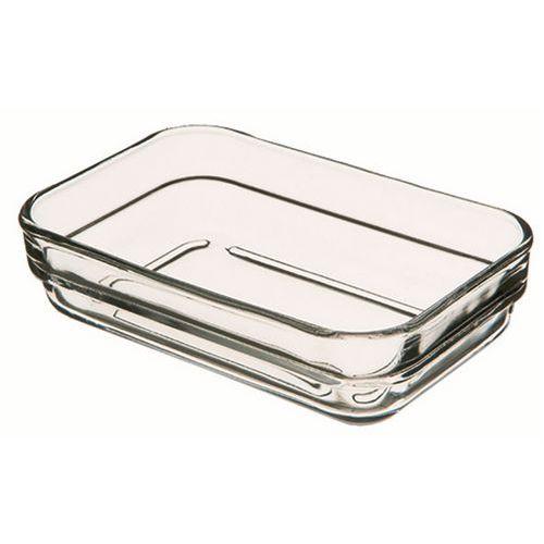 Illustration de : Ravier rectangulaire en verre trempé