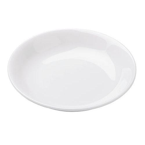 Illustration de : Assiette creuse en porcelaine blanc-Eo