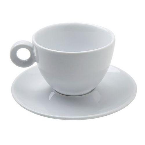 Illustration de : Sous-tasse déjeuner en porcelaine-Eo