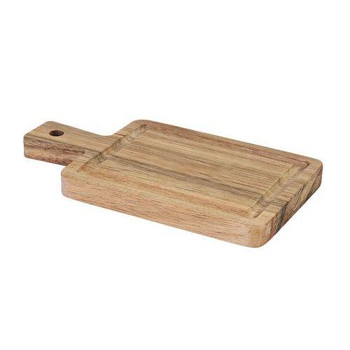 Illustration de : Mini planche rectangulaire en acacia