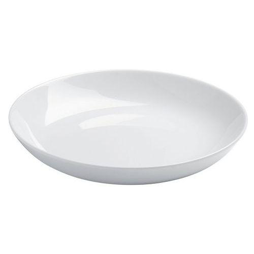 Illustration de : Assiette plate en porcelaine blanc-Eloa