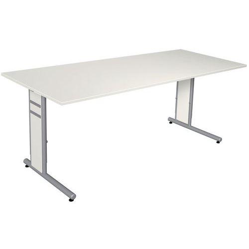 Illustration de : Bureau droit réglable Form 4