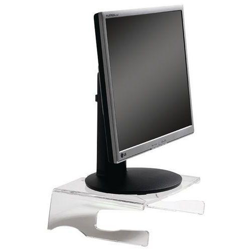 Illustration de : Support moniteur ergonomique Q-riser 100 - Bakkerelkhuizen