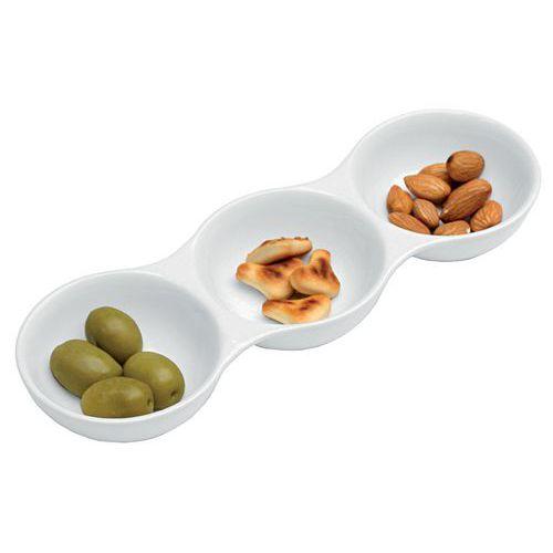 Illustration de : Trio Coupelles en porcelaine