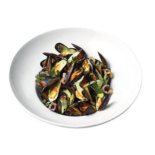 Illustration de : Assiette à moules et pâtes en porcelaine-Kazub