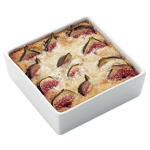 Illustration de : Plat carré en porcelaine