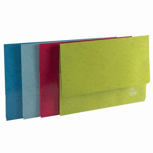 Illustration de : Lot de 25 chemises poche 1928 Foolscap - Exacompta