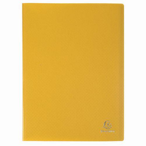 Illustration de : Porte vues Opak format A4 - 100 vues - Exacompta