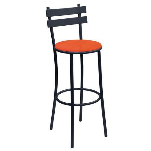 Illustration de : Tabouret haut Grand Square - Rodet