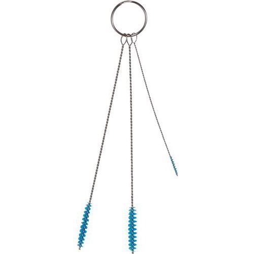 Illustration de : Ensemble de 3 brosses - Vikan