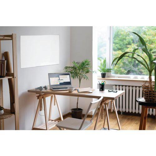 Illustration de : Tableau blanc magnetique ultra fin 60x90 - Desq