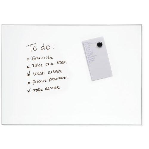 Illustration de : Tableau blanc magnetique ultra-mince 45x60 - Aspect 3D flottant - Desq