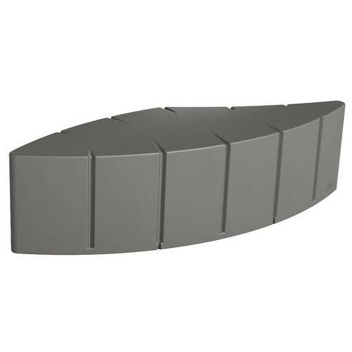 Illustration de : Banquette Connexio Végétal 4 places - Manutan Expert