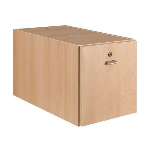 Illustration de : Bloc 1 tiroir Nova hauteur 35 cm Mobidecor