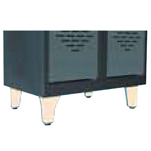 Illustration de : Kit piètement pour armoire non visitable - Mobidecor