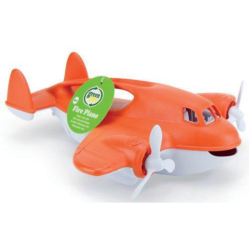 Illustration de : Avion anti-incendie - Green toys