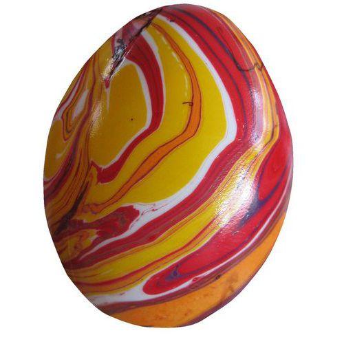 Illustration de : Œuf blanc à décorer 60x40 mm