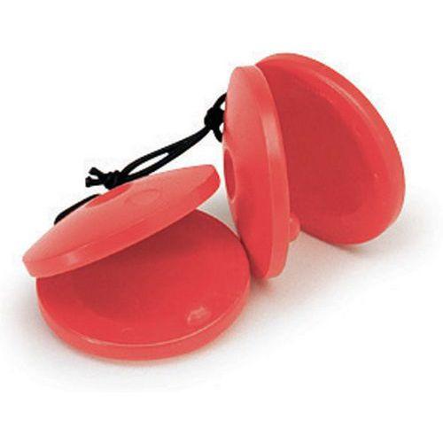 Illustration de : Castagnettes rondes en plastique (la paire)