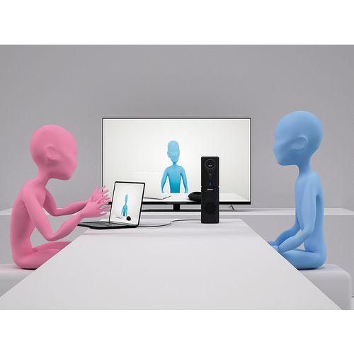Illustration de : Webcam de conférence tout en un ConfCam HD - Sandberg
