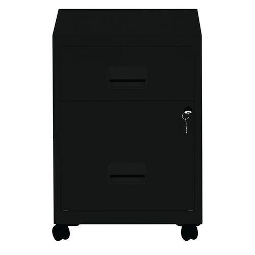 Illustration de : Caisson mobile métal 2 tiroirs Pierre Henry