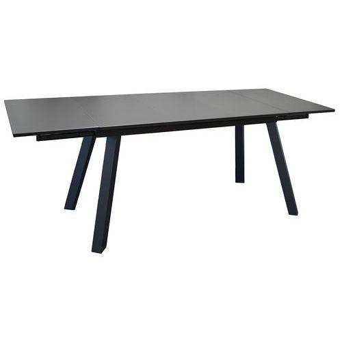 Illustration de : Table Agra 150/200/250 cm, plateau Verre Proloisirs