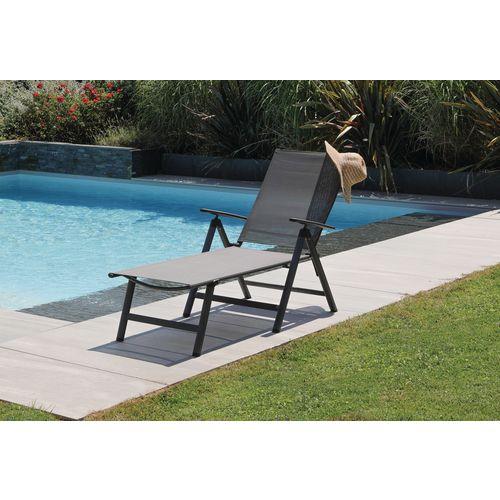 Illustration de : Bain de soleil Lit Pliant Ciro Proloisirs