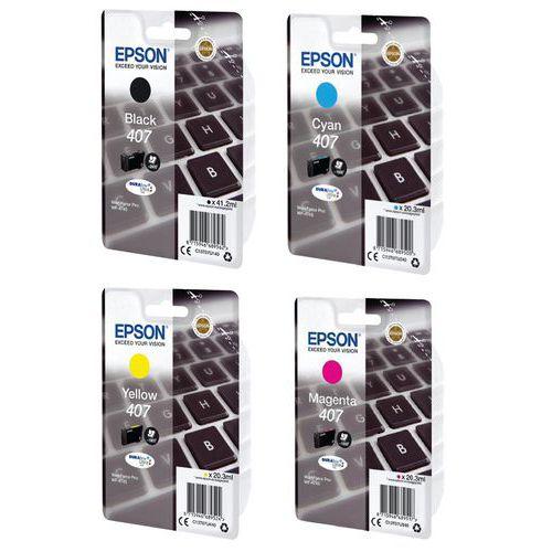 Illustration de : Cartouche d'encre 407 Clavier - Epson