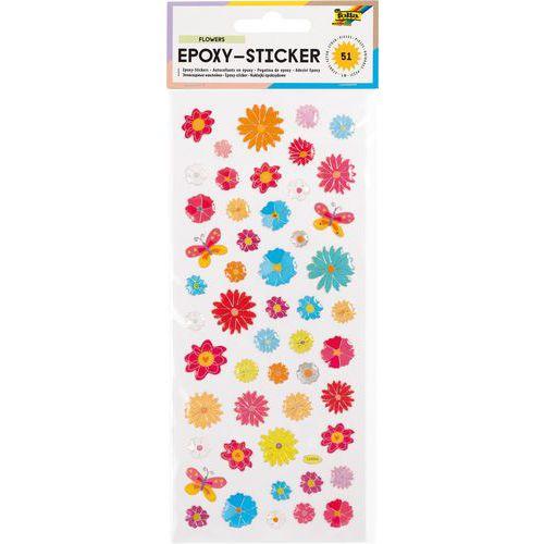 Illustration de : Ensemble de 10 assortiments de stickers en relief - Folia