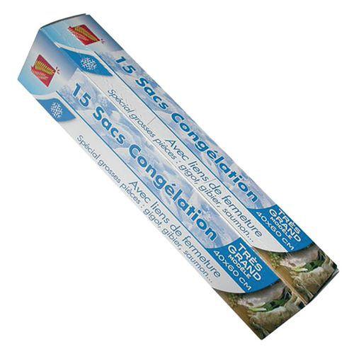 Illustration de : Sacs de congélation 40x60