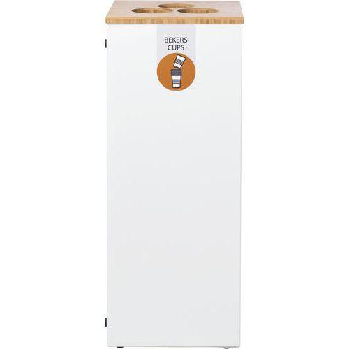 Illustration de : Station de collecte pour gobelets Lune Paxa Medium Gobelets 34L